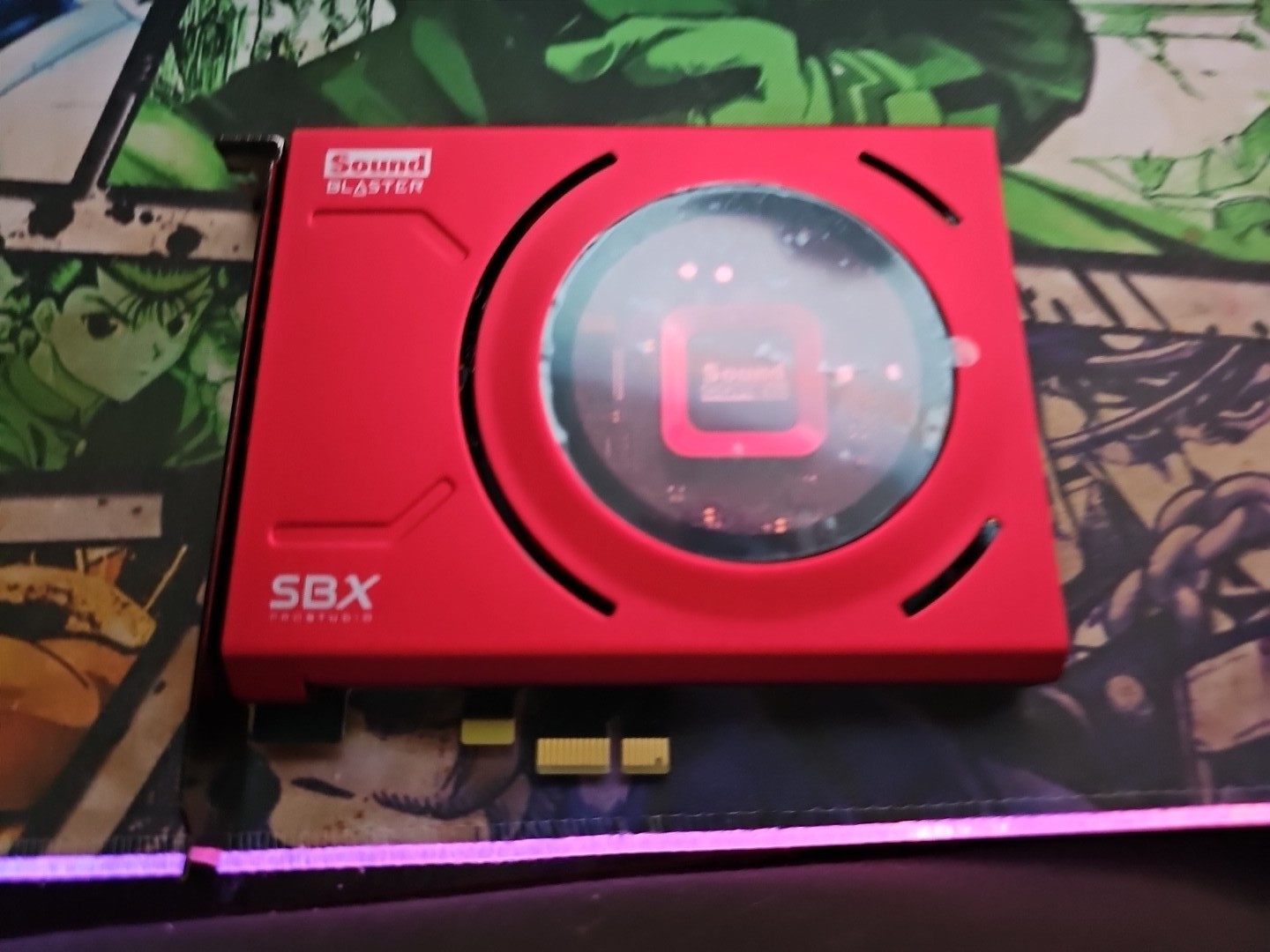 SBX SB1500 Prostudio Creative Sound Blaster PCIe Gaming Sound Card