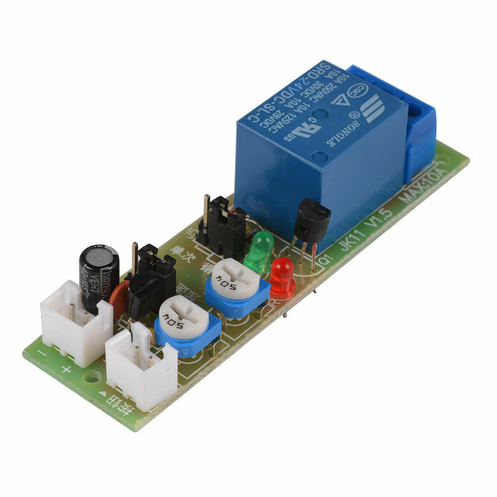 DC12V Cycle Delay Timer Relay 0-15/60/120 Minute ON-OFF Switch Module Adjustable