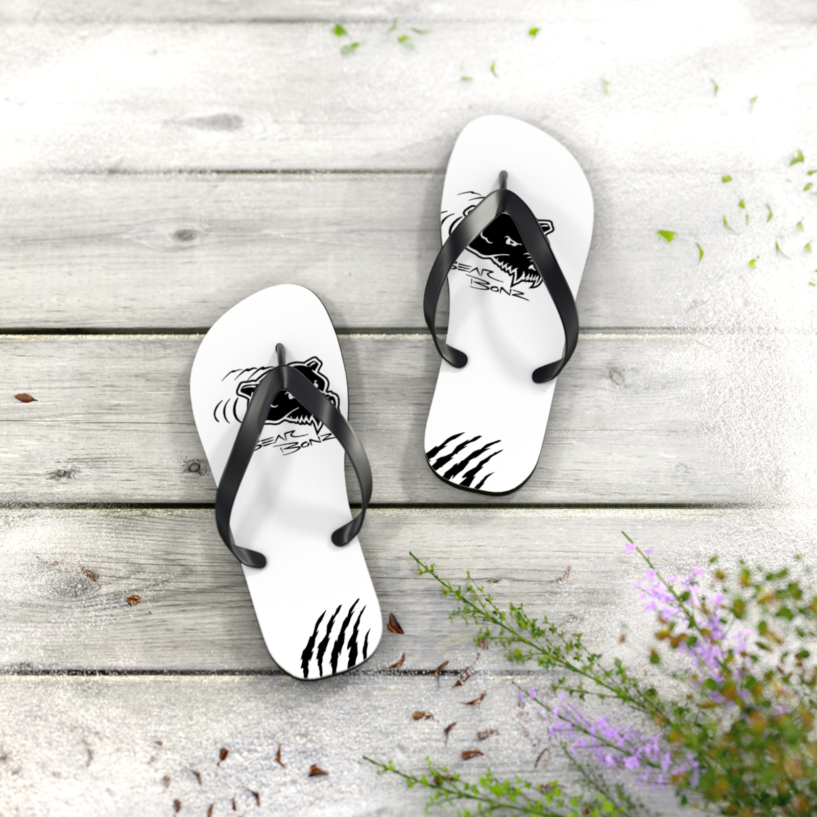 Bear Bonz Flip Flops
