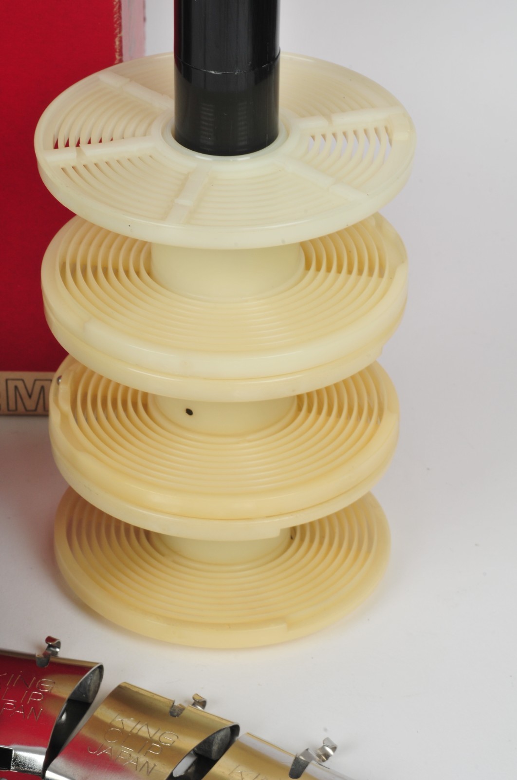Paterson System 4 Multi Unit 2 Developing Tank 3 Spirals & Film Drying Clips