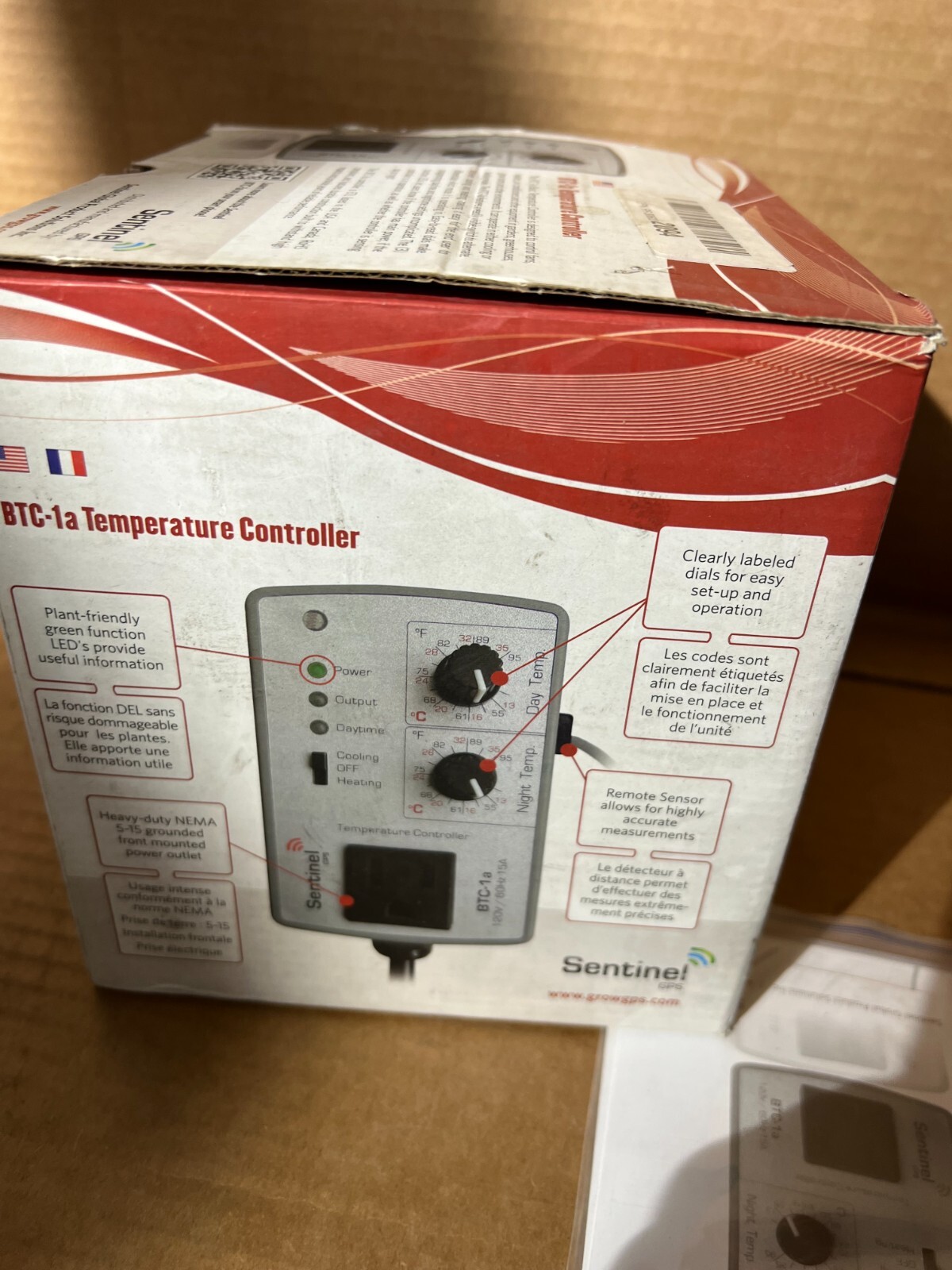 Sentinel GPS BTC-1a WM Basic Wall Mount Temperature Controller