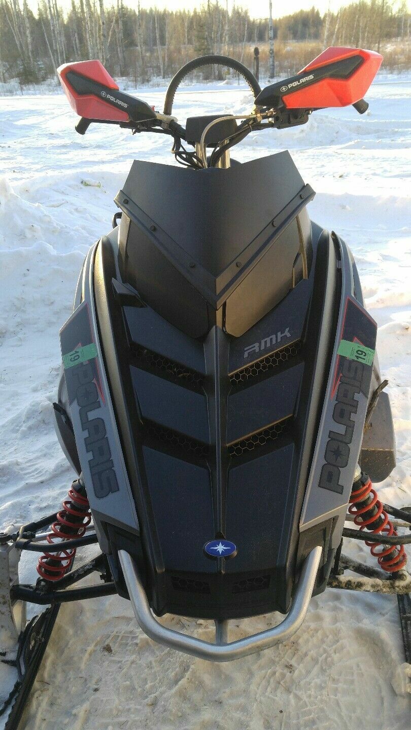 *Premium* Gloss Black Low Windshield Fits Polaris Rush Pro Ride ~ 213 Parts