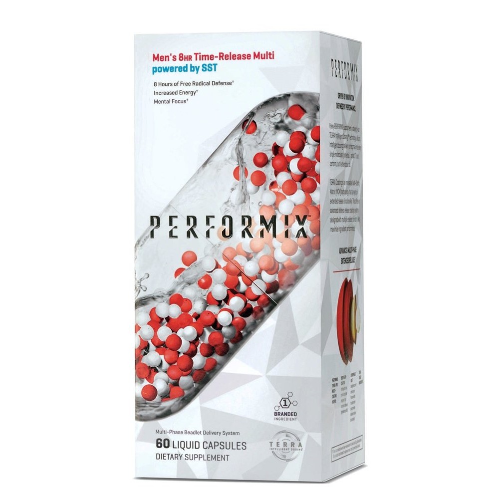 PERFORMIX Men's 8HR Time-Release Multi Powered by SST, Performance FREE SHIP