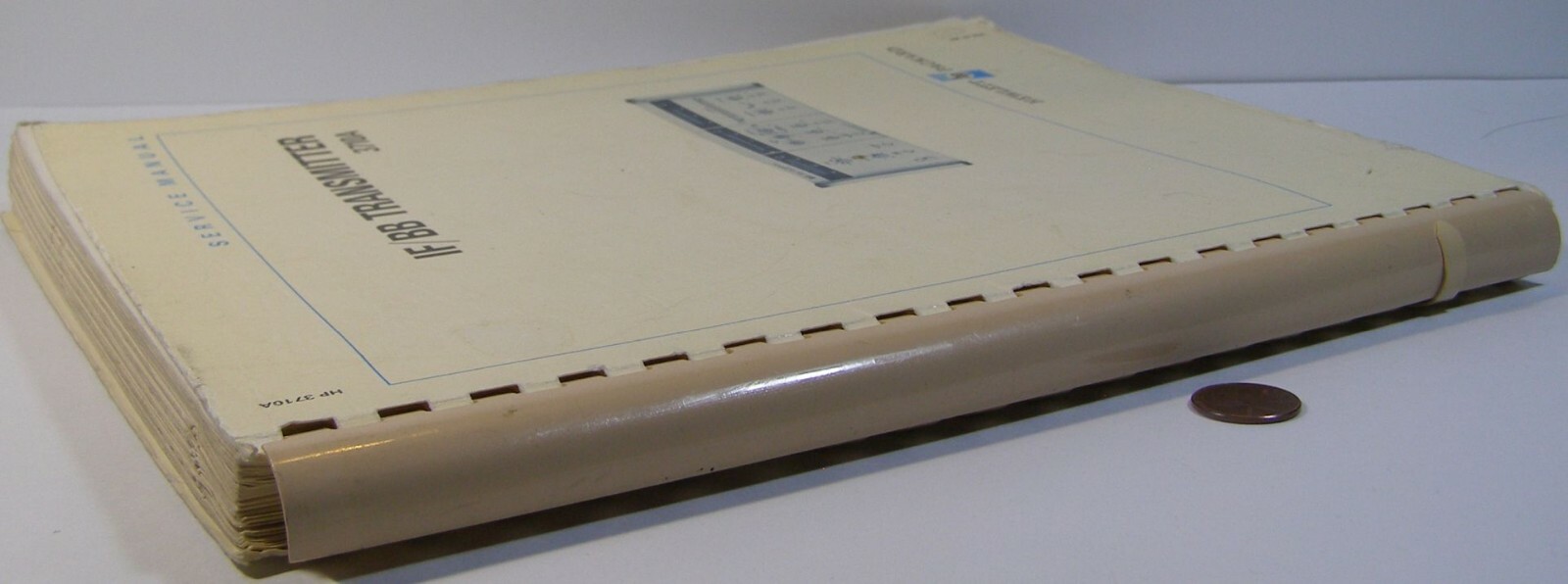 HP 3710A IF/BB TRANSMITTER SERVICE MANUAL USED