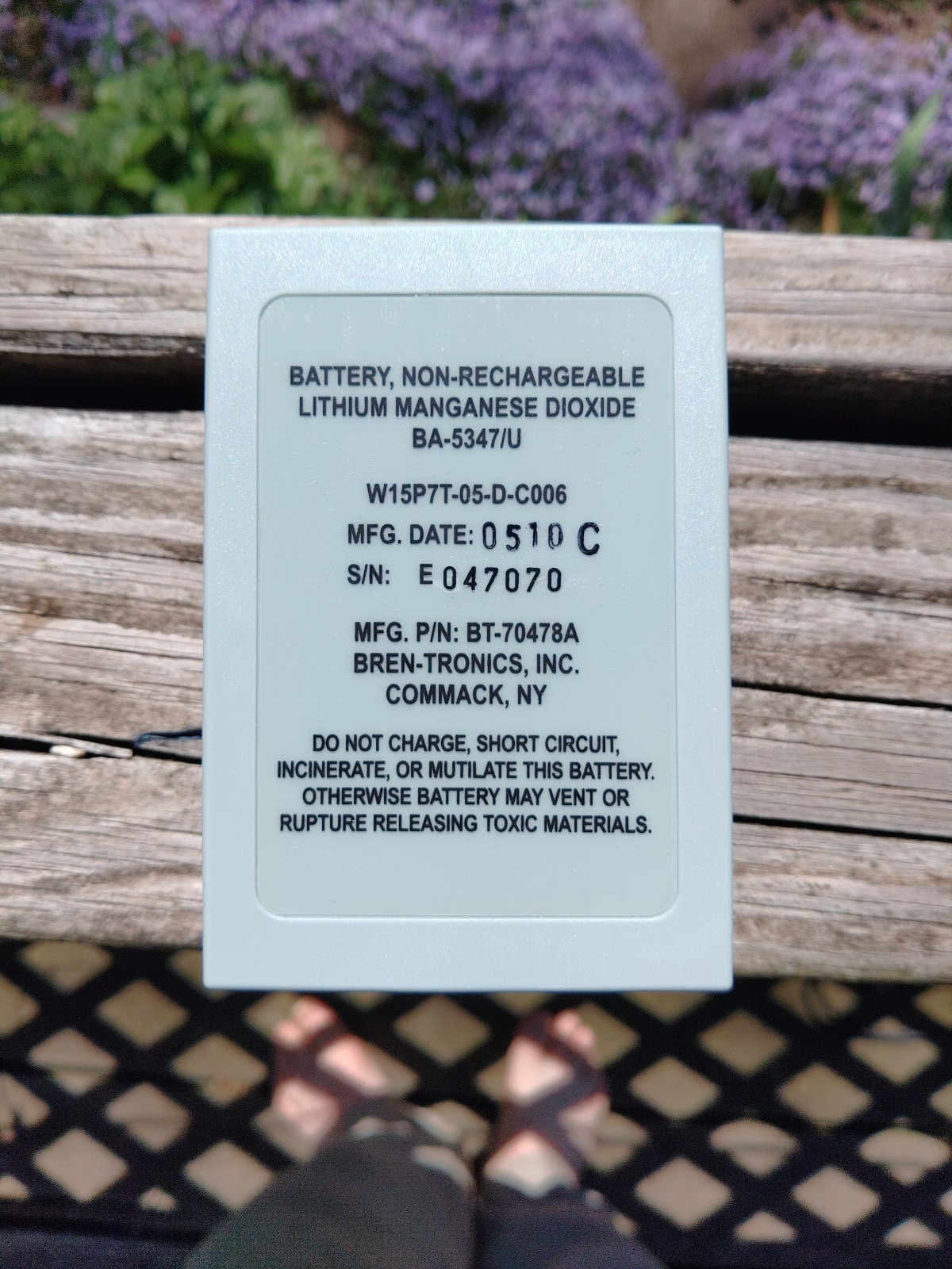 Night Vission Battery ba 5347