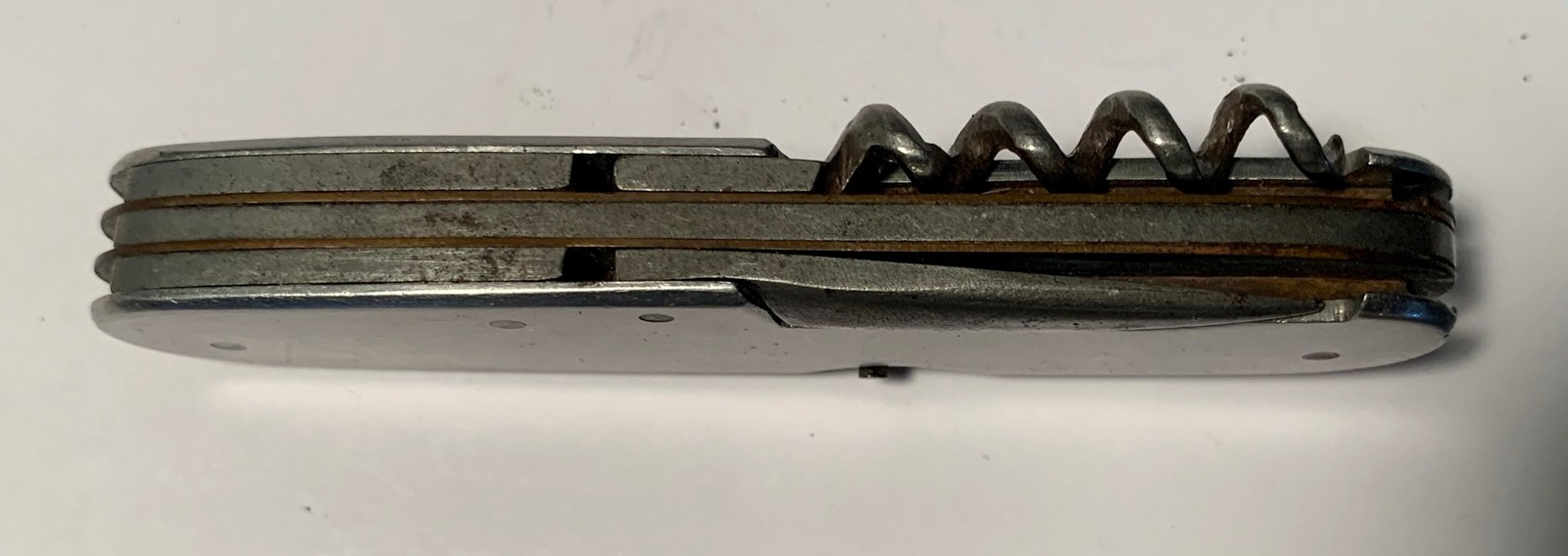 Solingen Germany Stainless Multi Tool Pocket Knife Corkscrew Bottle Opener