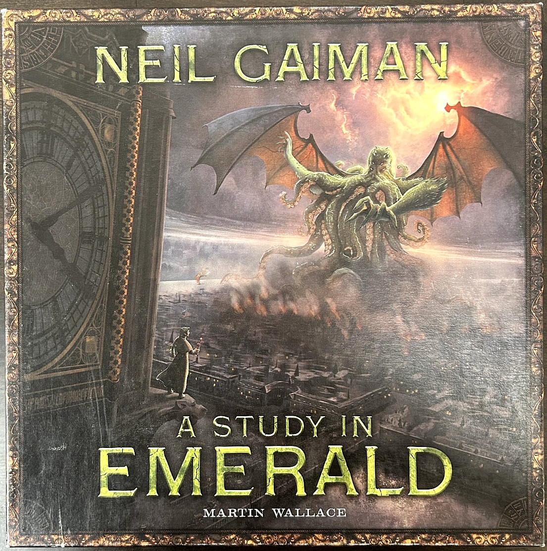 Treefrog Games - A Study in Emerald Board Game (2nd Edition) - COMPLETE! VG+/EX!