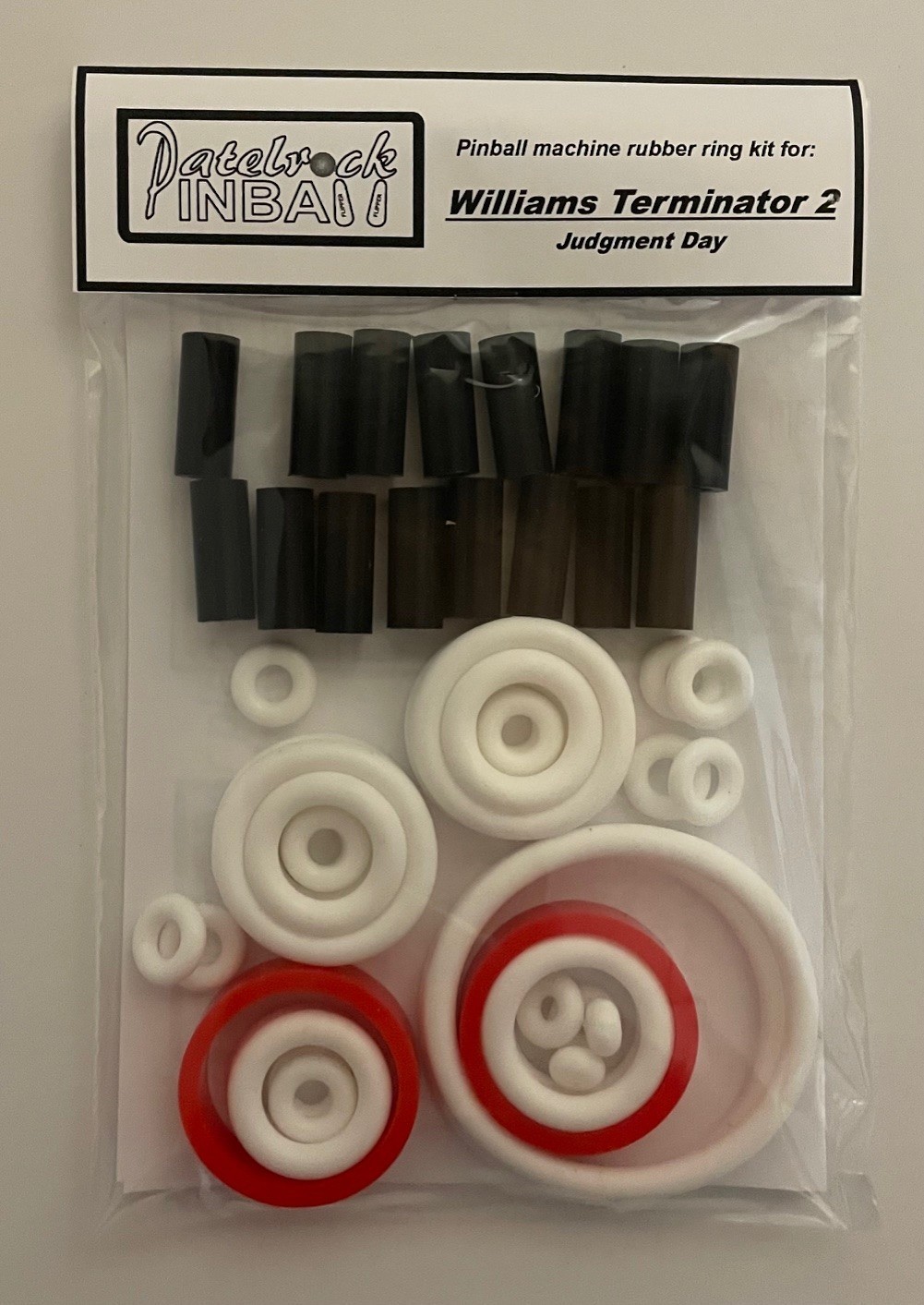 1991 Williams Terminator 2 Pinball Machine Rubber Ring Kit T2