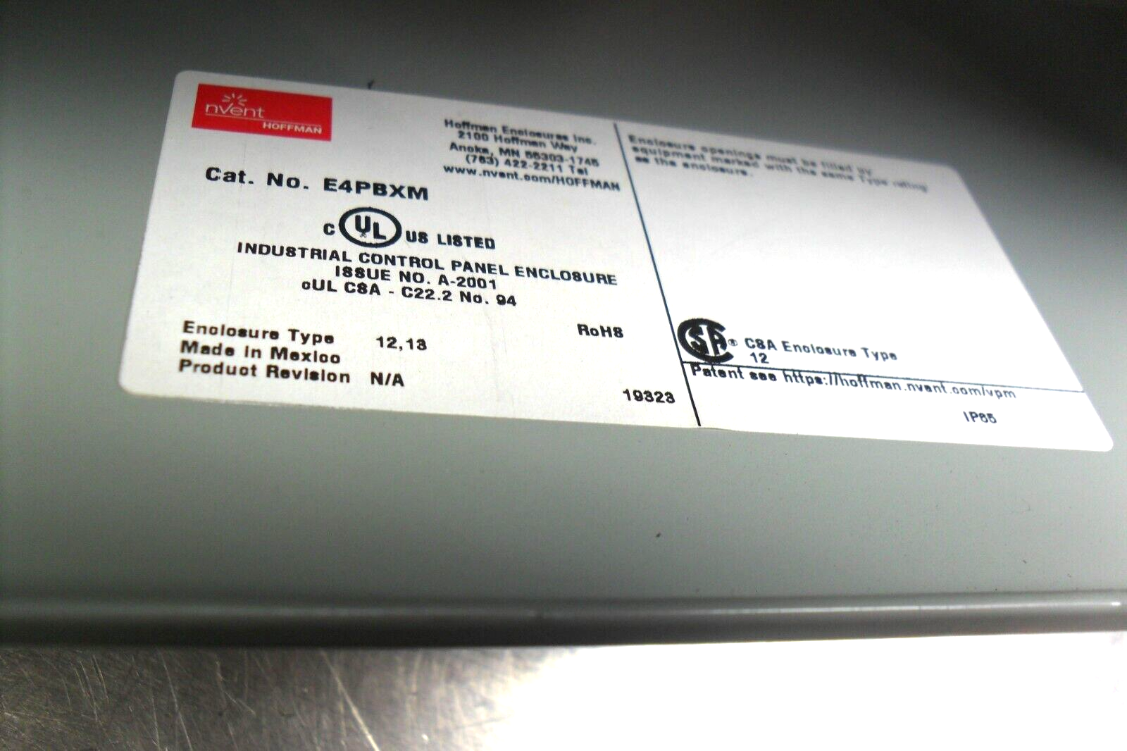 Hoffman E4PBXM - 4 Hole 22mm Cutouts Extra Deep