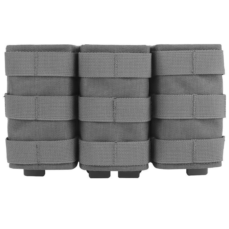 Wosport Tactical Mag Pouch Triple Mag Carrier FAST 7.62mm MOLLE Pouch Military