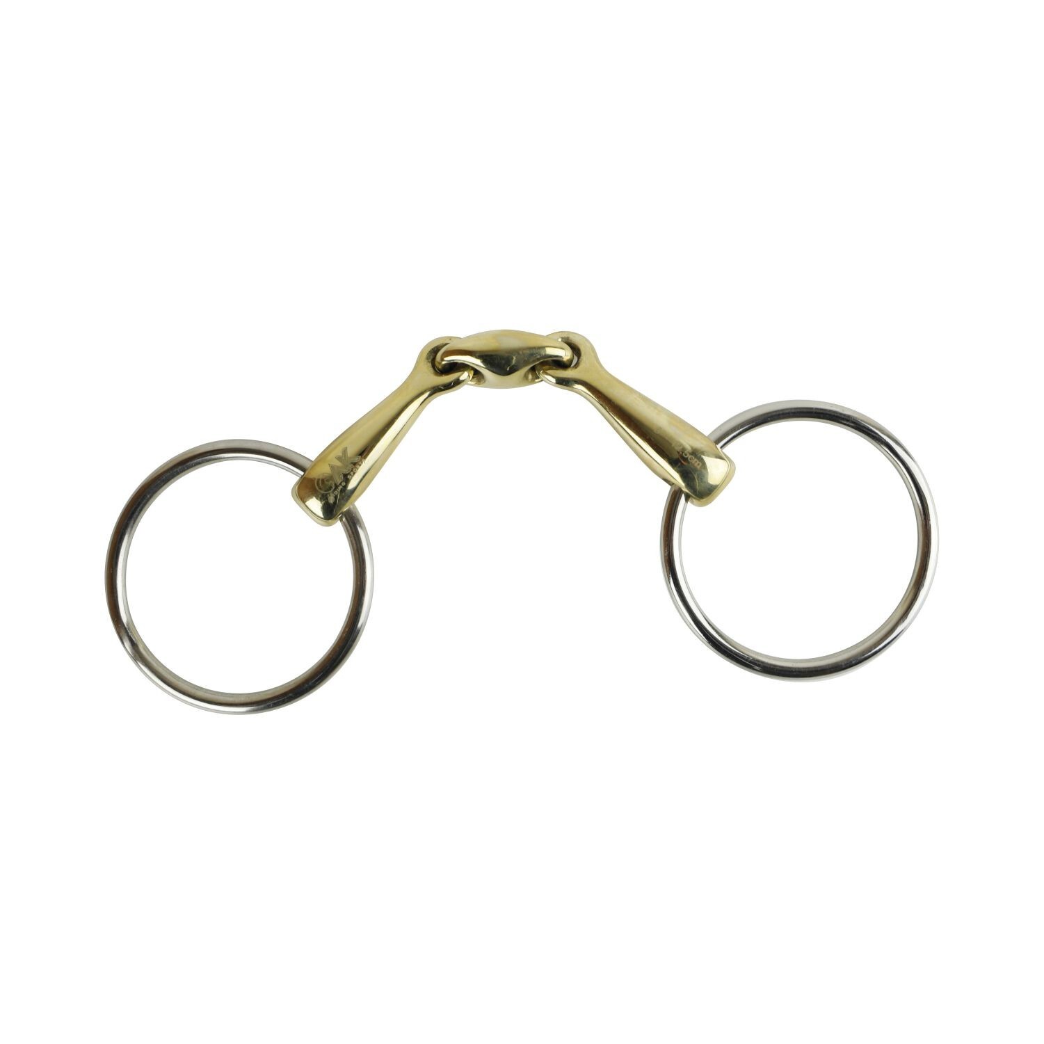 AK Loose Ring Lozenge with Angled Shape in German Silver