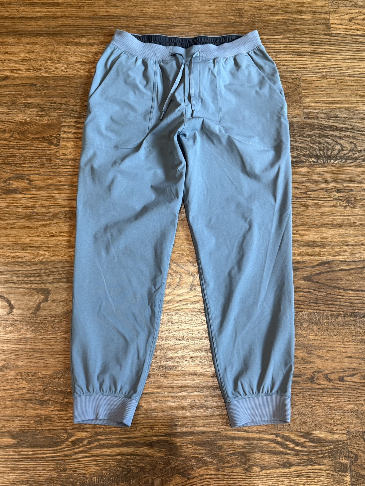 Lululemon ABC Jogger Warpstreme Dark Slate Blue Gray Stretch Men’s Size Large