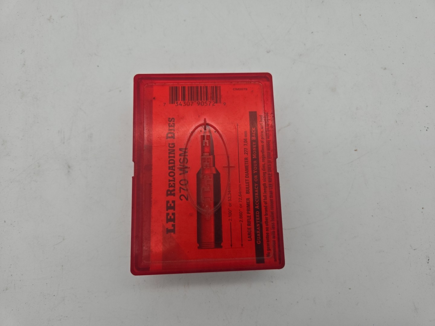 LEE PRECISION 270 WSM 2 Die Set