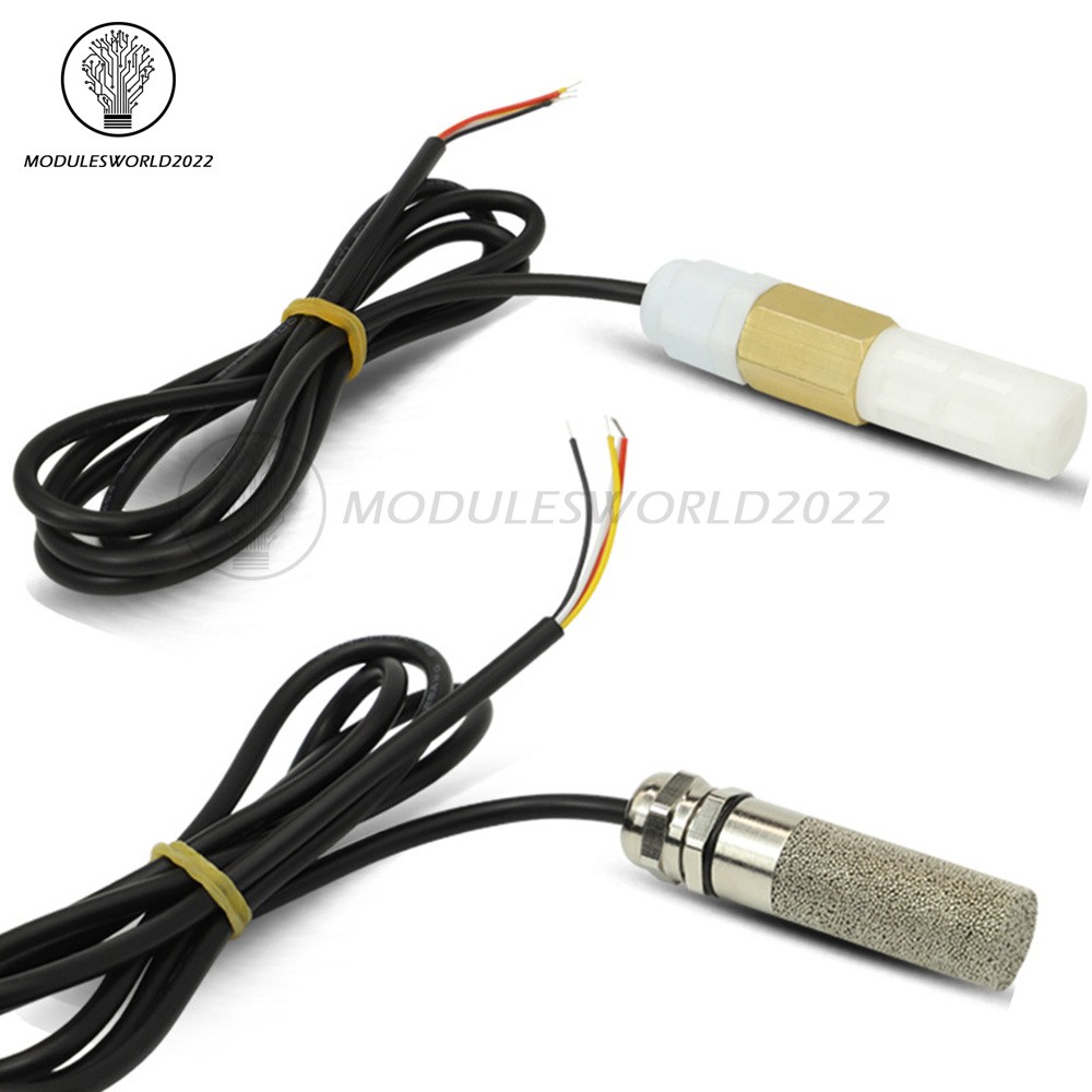 DC 5V-28V Temperature and Humidity Sensor Waterproof Probe RS485 MODBUS RTU