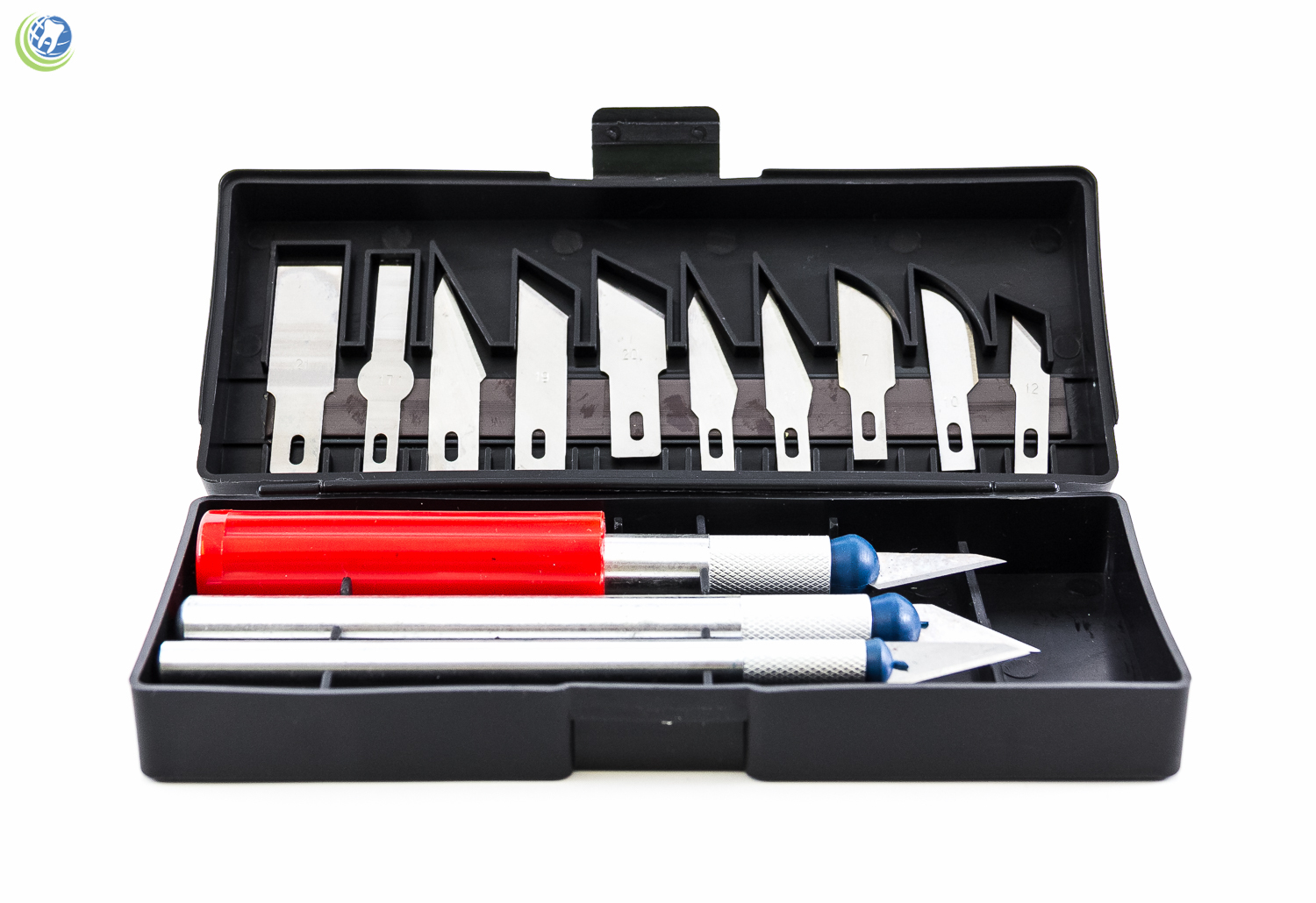 Dental Lab Gordon Knife Scalpel Razor Blade Precision Kit Cutter Set 13PC