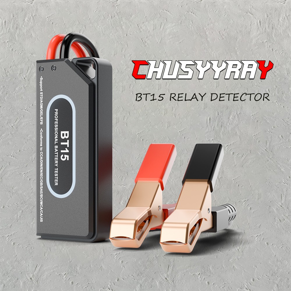 Car Battery Tester 12V Digital Voltmeter LCD Display LED Indicator Compact