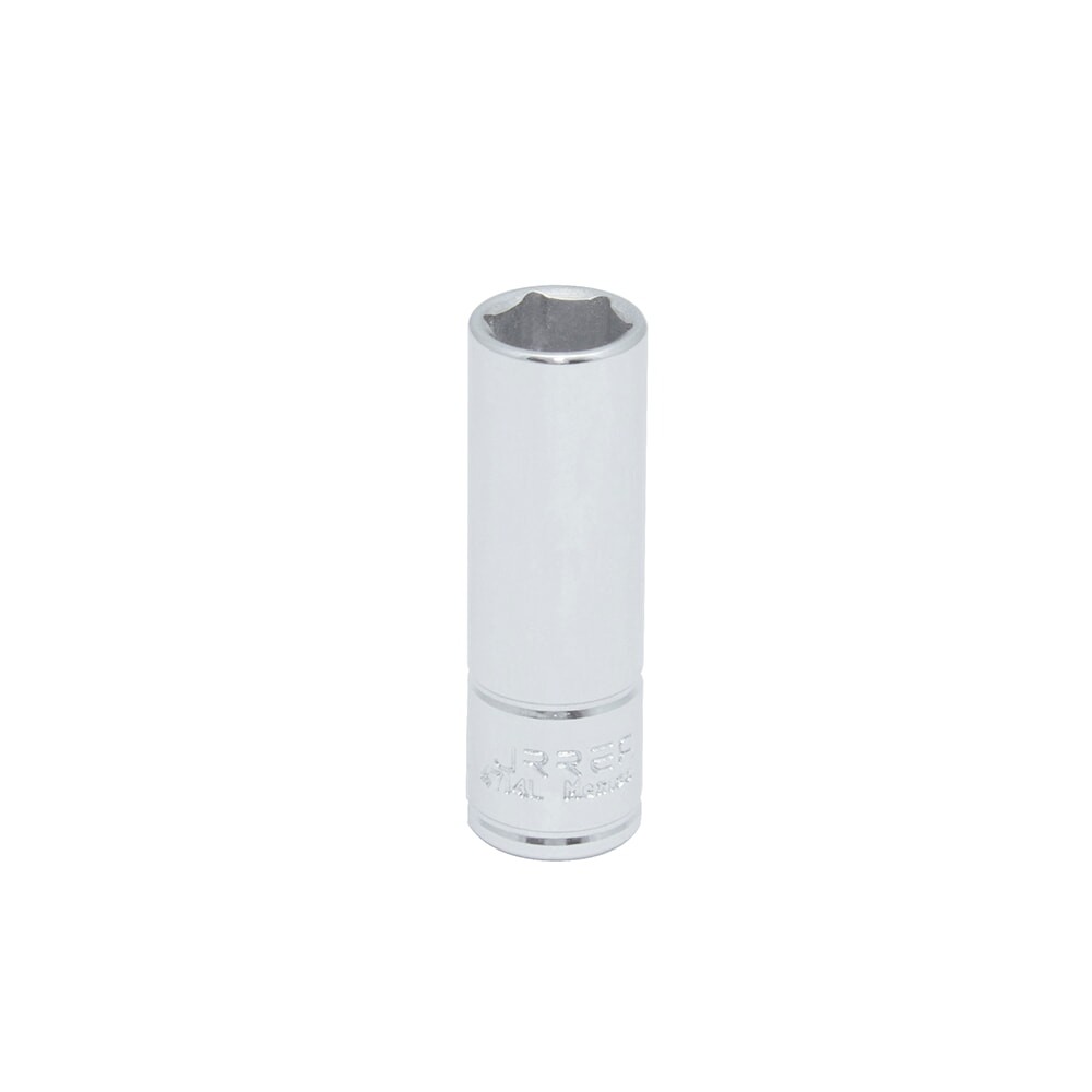 URREA 4716L 1/4" Drive Chrome Deep Socket 6 Point 1/2"