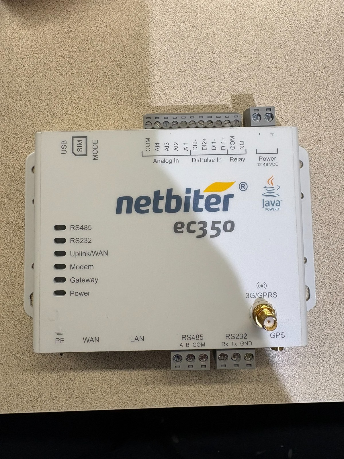 Netbiter NB1008 EC350 Gateway Module New Open Box