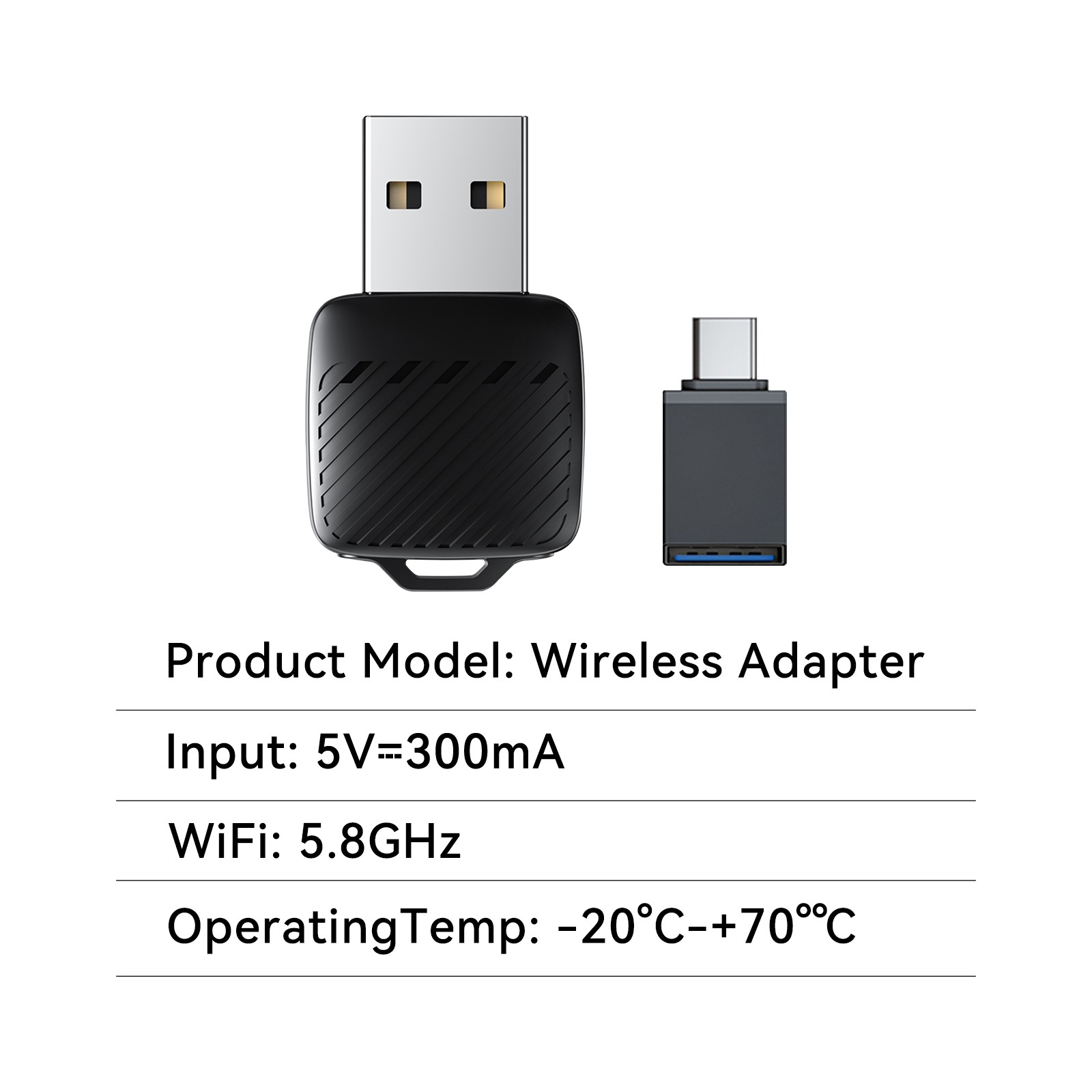 2 In1 Wireless Carplay&Android Auto Adapter Wired To Wireless Carpay