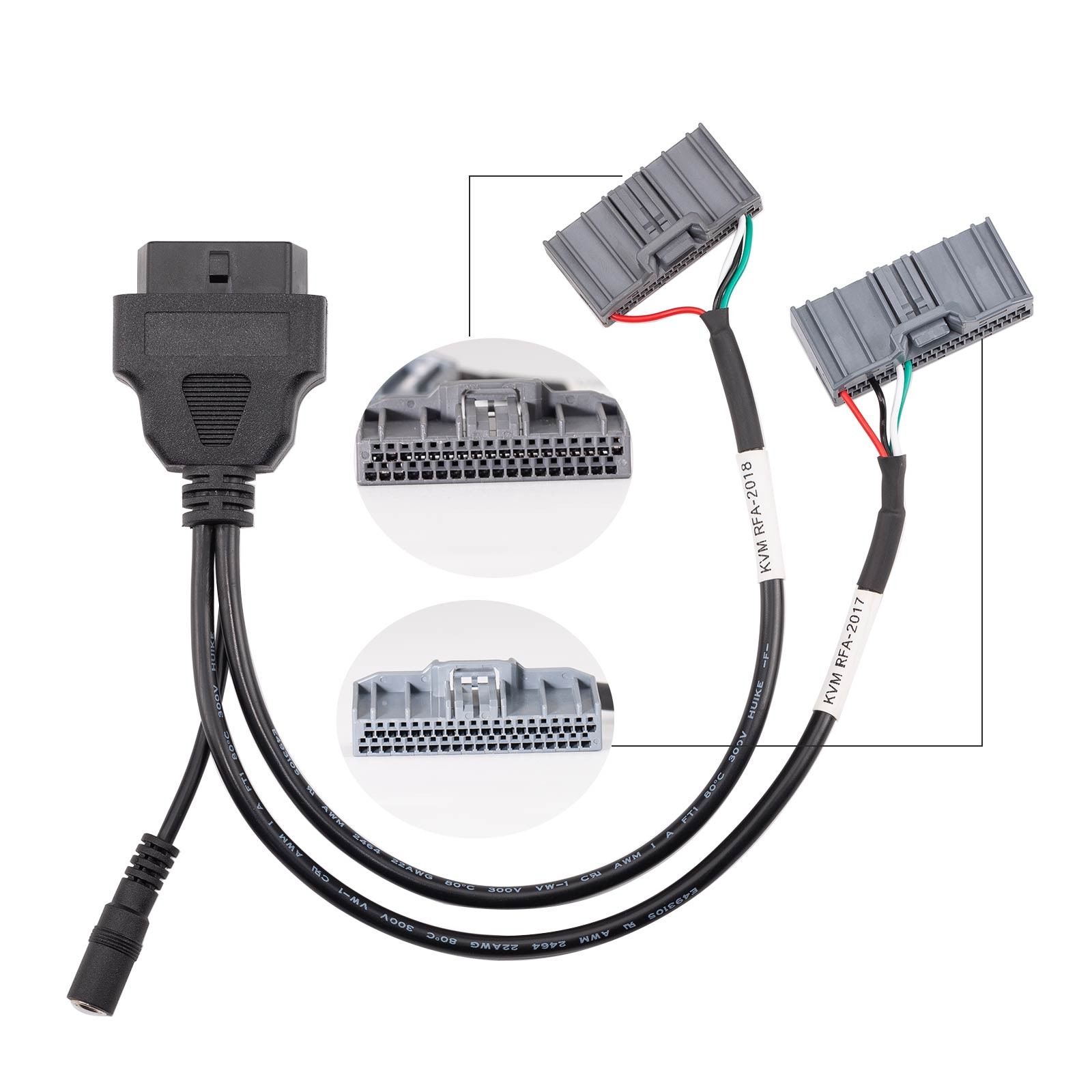 GODIAG for Jaguar Land Rover Pre-2017/Post-2017 KVM RFA Communication Test Cable