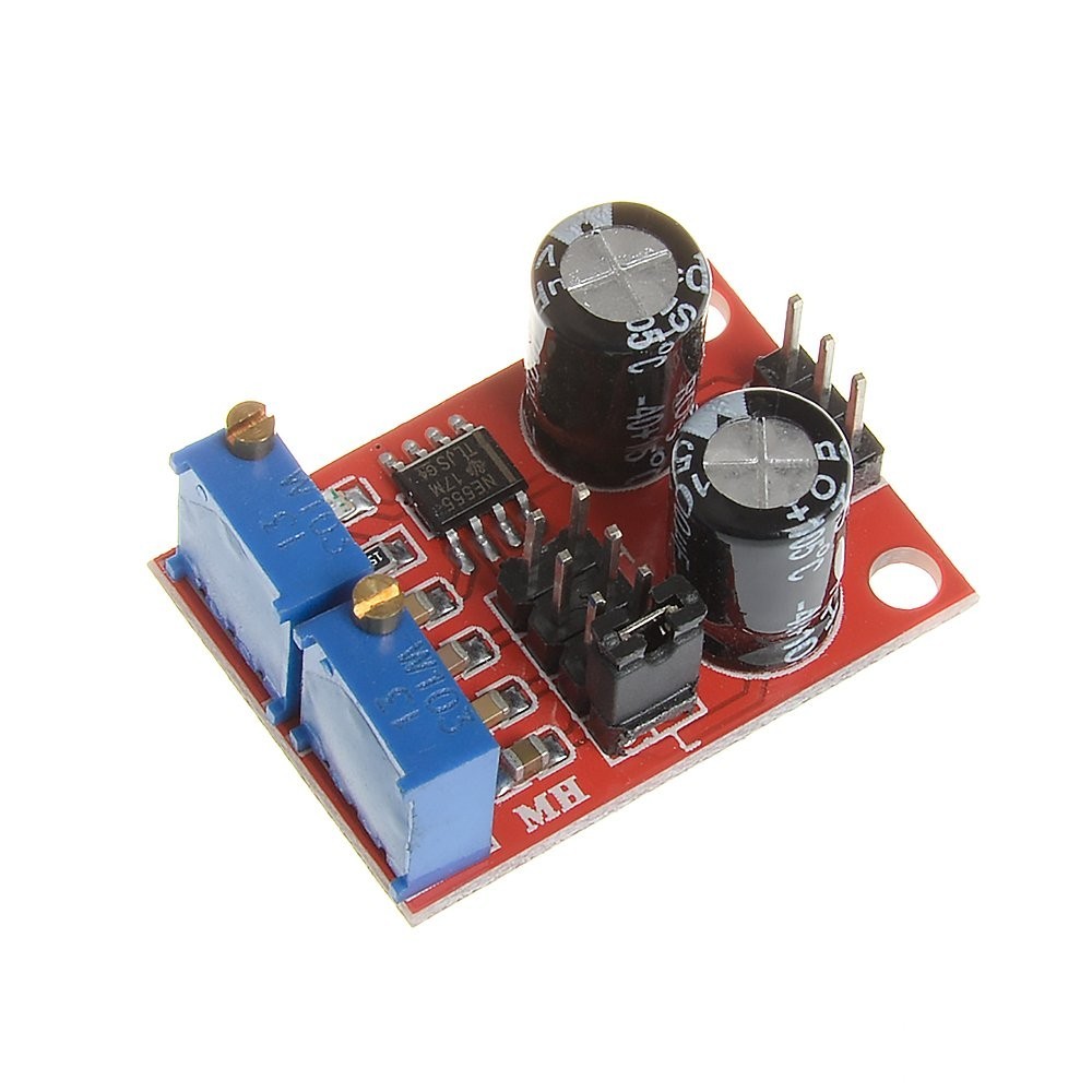 5PCS NE555 Frequency Adjustable Signal Generators; Compact & Lightweight Design