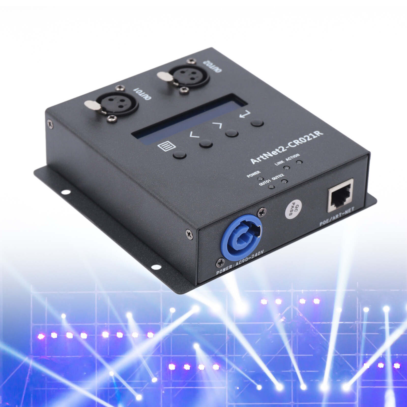 Ethernet Lighting Controller Interface Art-Net Node Network Converter DMX 512