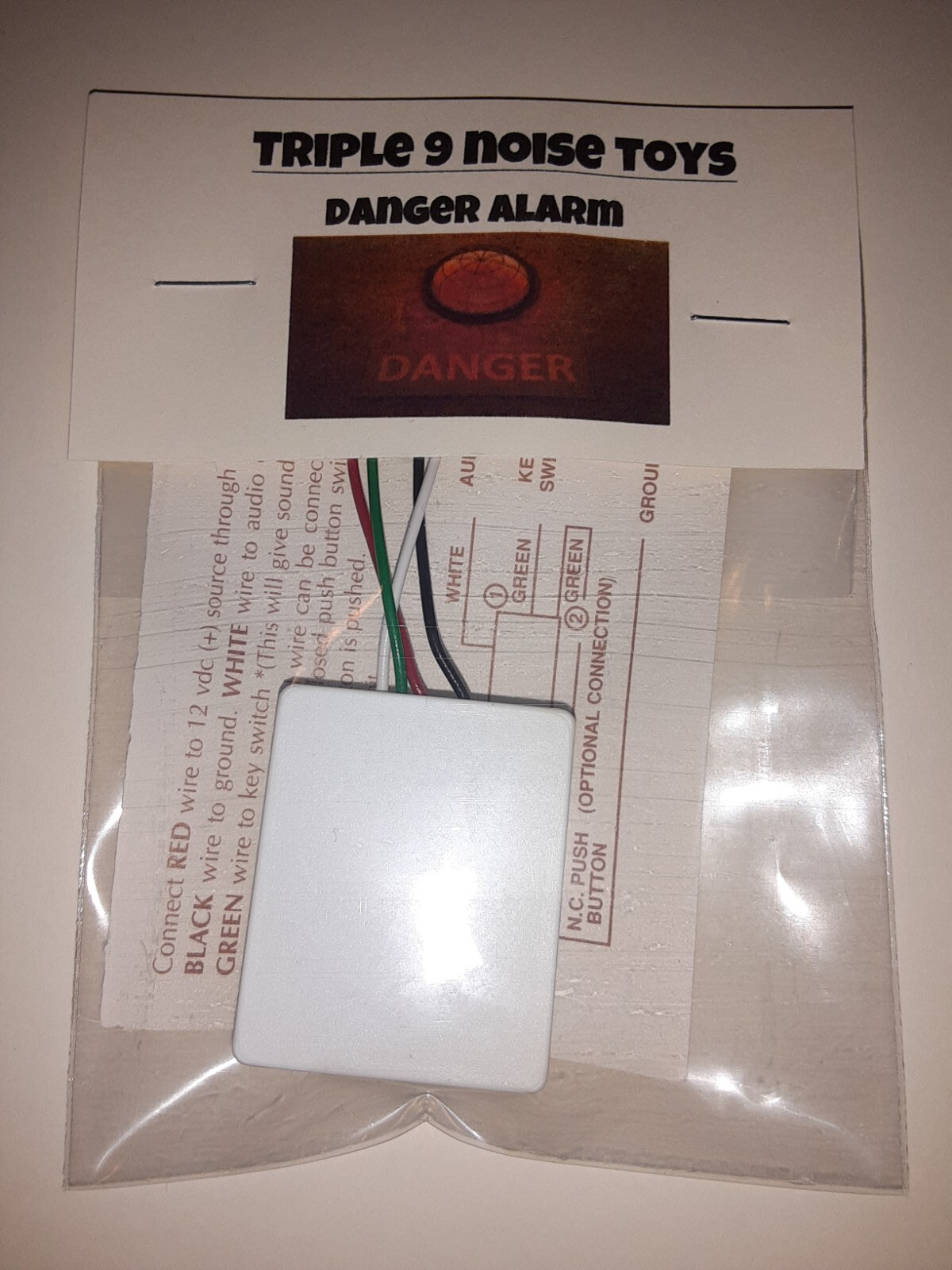 CB NOISE-TOY! (LISTEN) DANGER ALARM SOUND MODULE