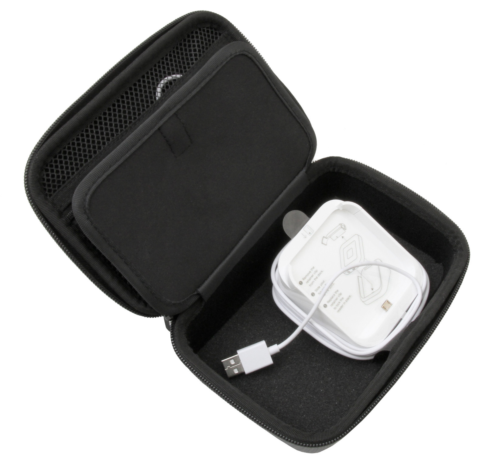 Portable Case fits Square Contactless Chip Card Reader Scanner Dock - CASE ONLY