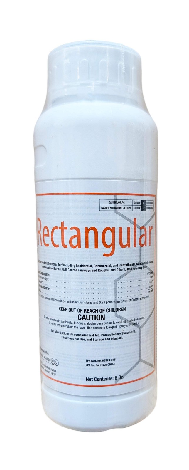 Rectangular Turf Herbicide 8 oz –Generic SquareOne Crabgrass & Broadleaf Control