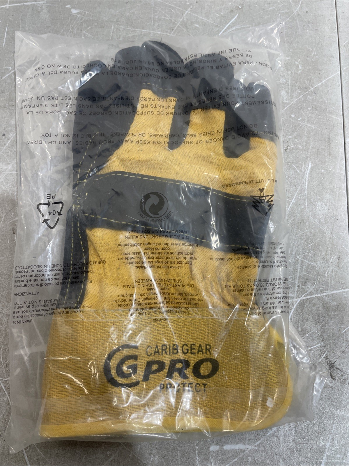 Carib Gear G Pro Heavy Duty Gloves Work Construction