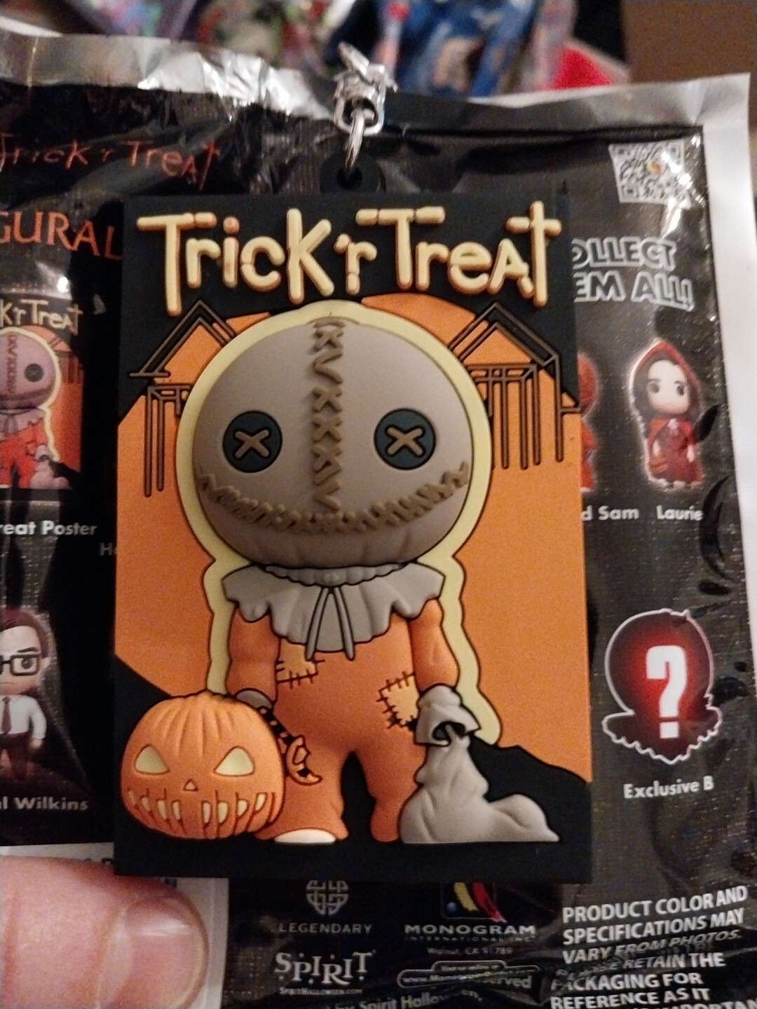 New Monogram Legendary Trick 'r Treat Poster Mystery Bag Clip Figure