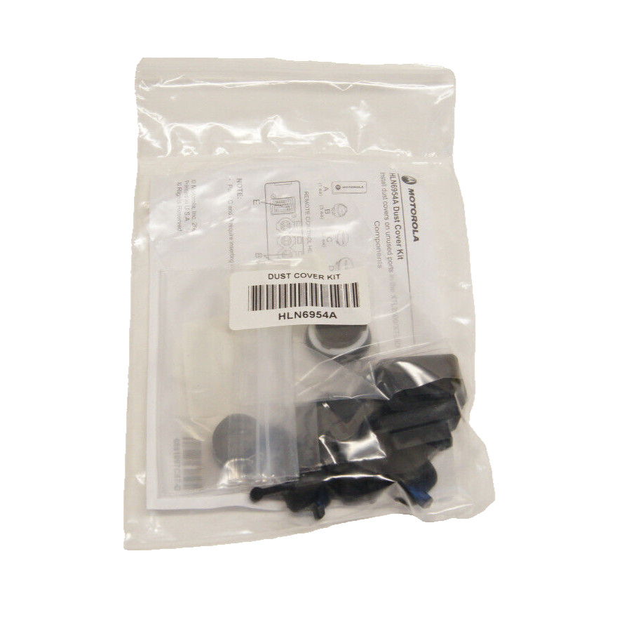 NEW Motorola HLN6954A Dust Cap Cover Kit  (LOT OF 5)   XTL2500 / XTL5000
