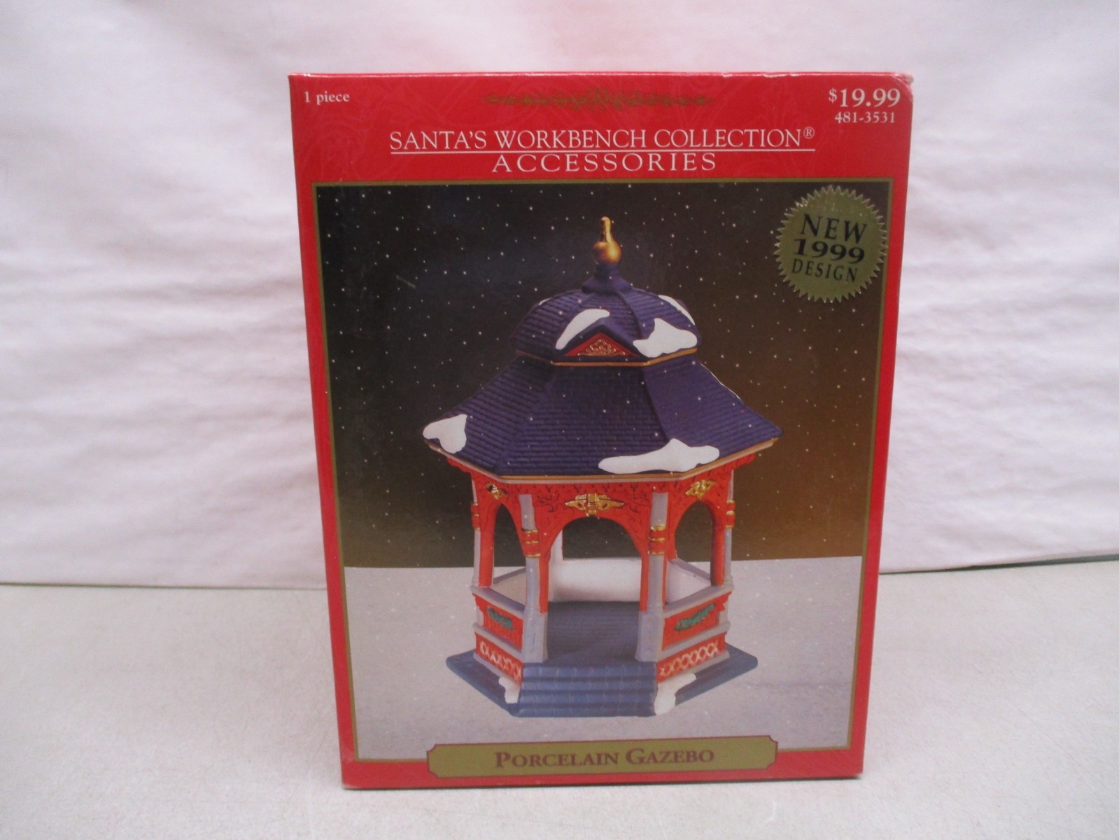 Santa's Workbench Collection Accessories Porcelain Gazebo