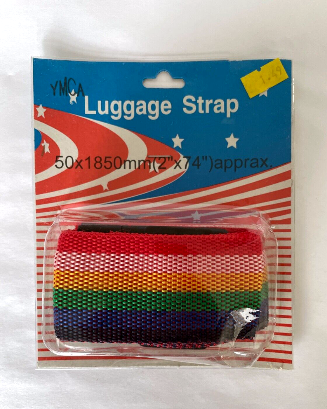 NEW Rainbow Travel Luggage Strap YMCA