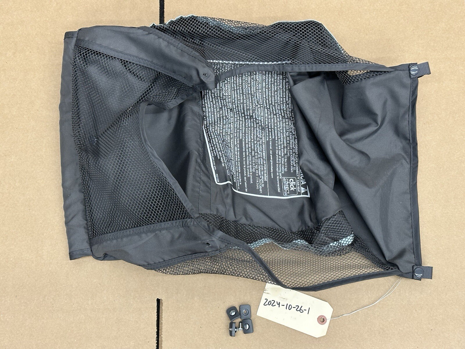 Graco FastAction Foldable Stroller FA FLD CK 1912275 Bottom Cargo Carrying Net