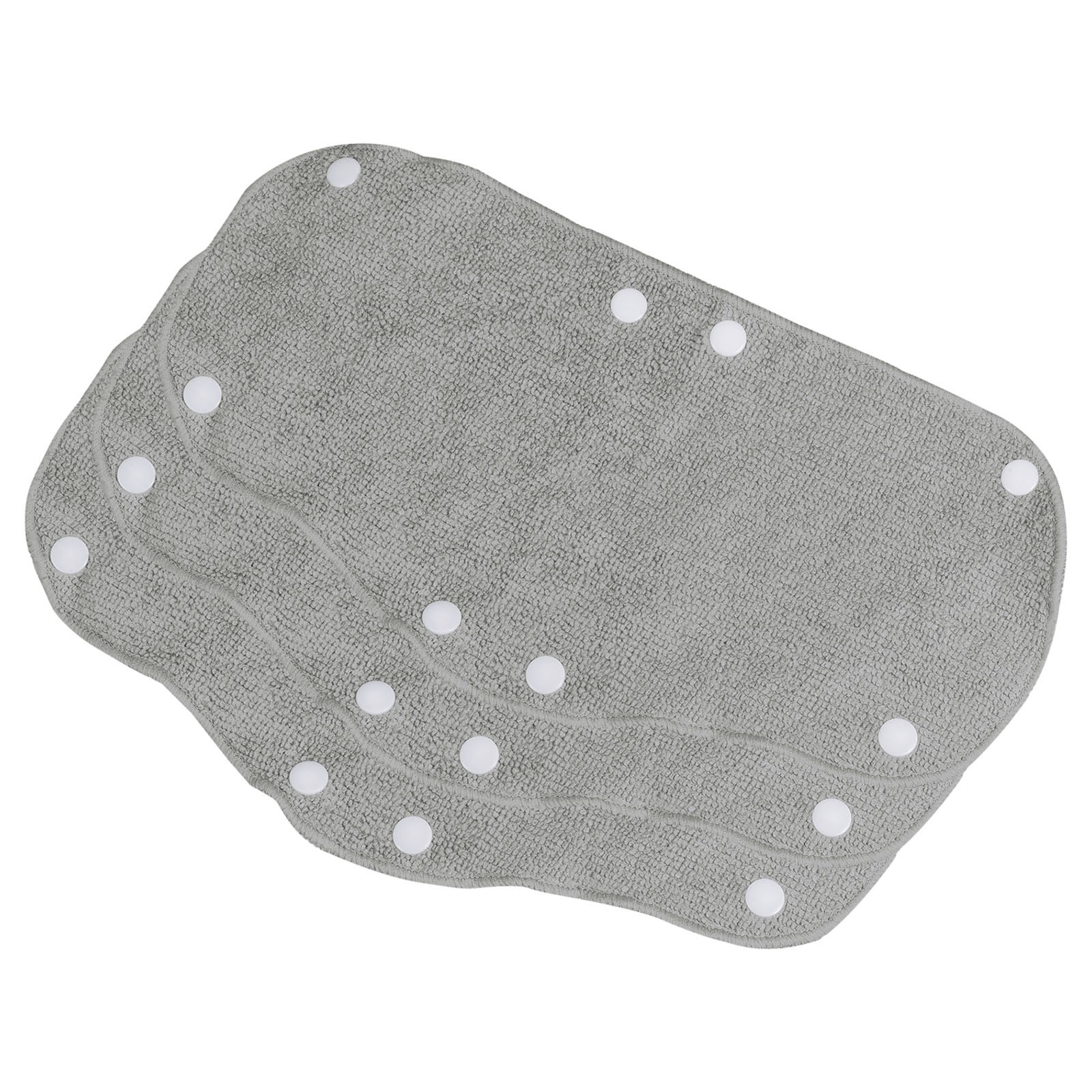 3Pcs Hard Hat Sweatband Cotton Helmet Liner Sweating Pads Gray
