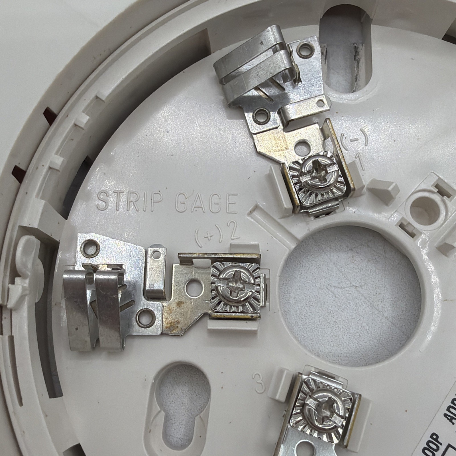 System Sensor B350LP Smoke Detector Mounting Base | Used | No Box | Wired Ivory