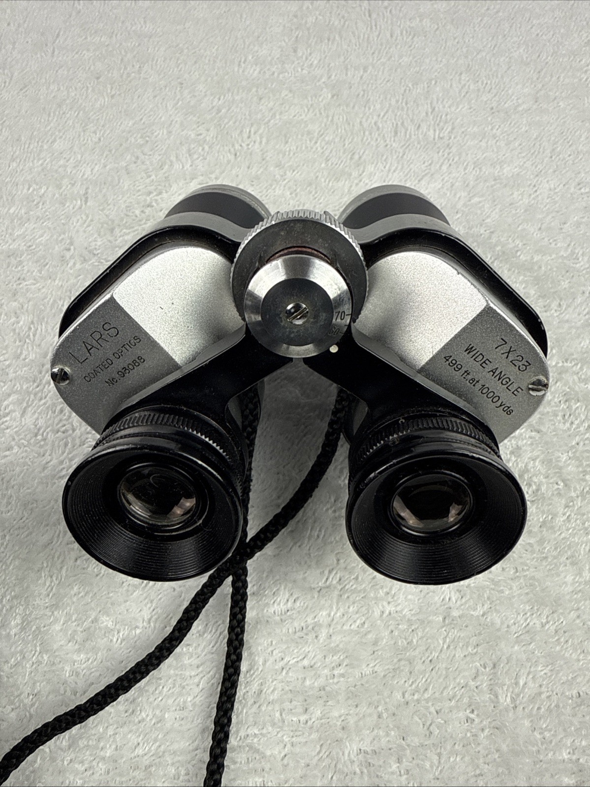 Vintage Lars 7x23 Wide Angle Coated Optics Binoculars