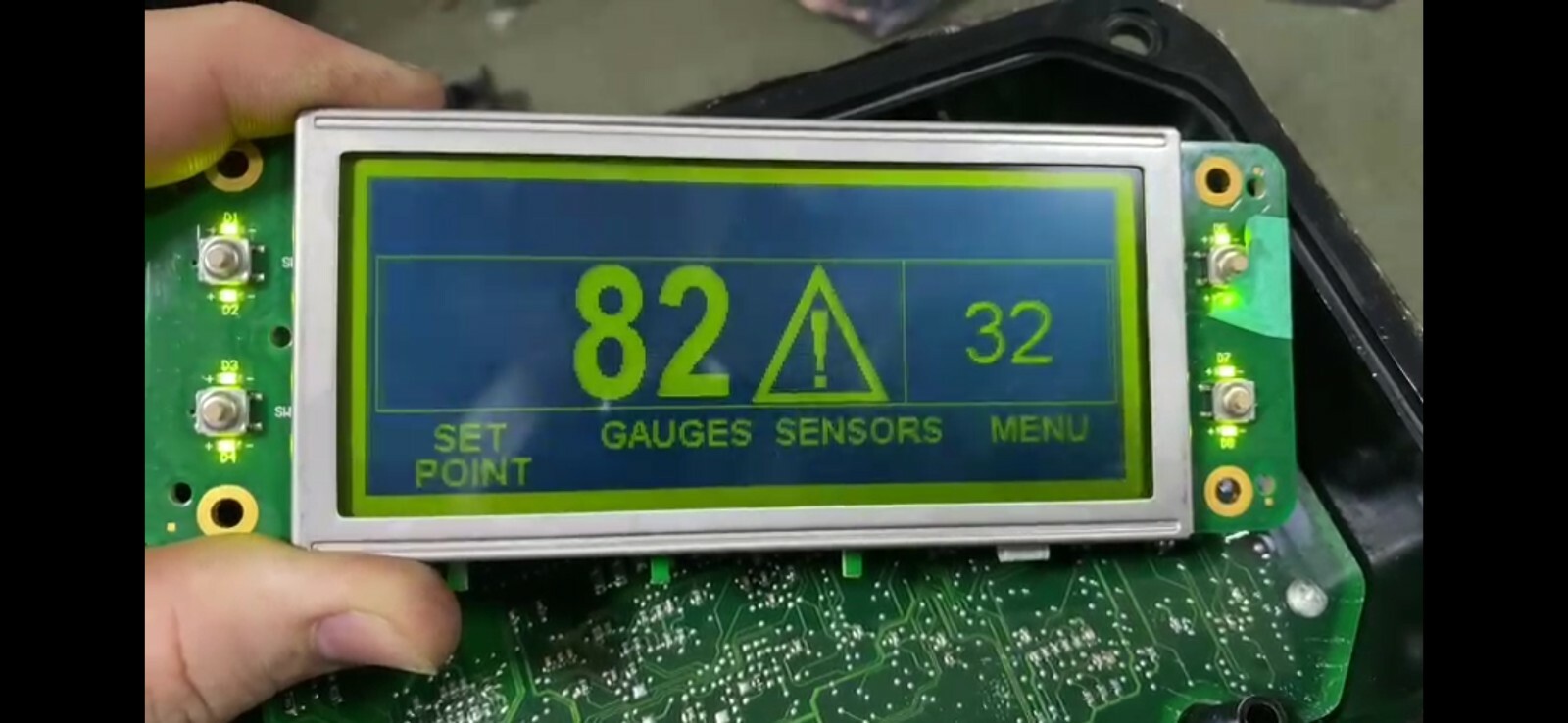 TRP LCD DISPLAY REPLACEMENT FOR THERMO KING 452376 SR 4 HMI CONTROLLER