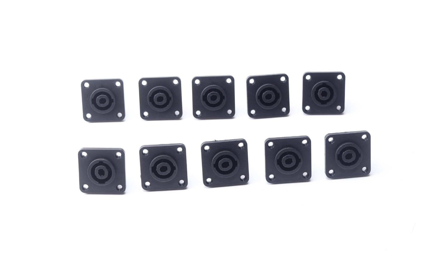 10X Speakon 4 Pin Female jack Compatible Audio Cable Panel Socket Connector