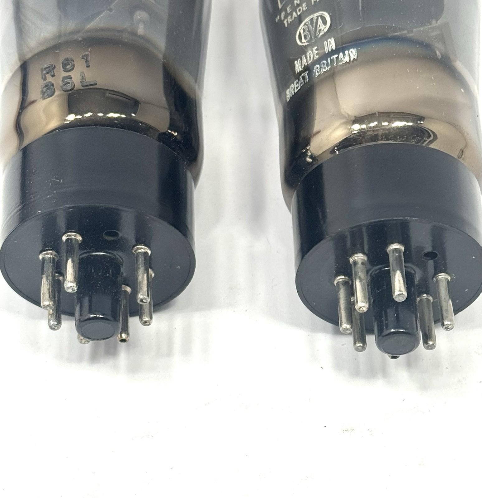 Mullard EL37 Matched Pair Vacuum Tubes Excellent Test G2U