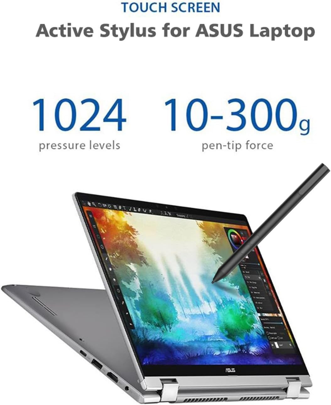ASUS Active Stylus Pen, 1024 Pressure Sensitivity^