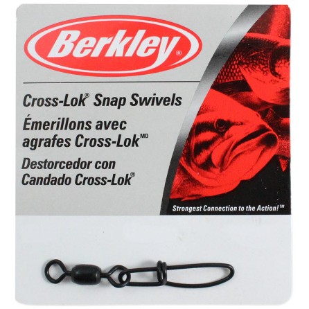 Berkley Mc Mahon Cross-Lok Snap Swivels