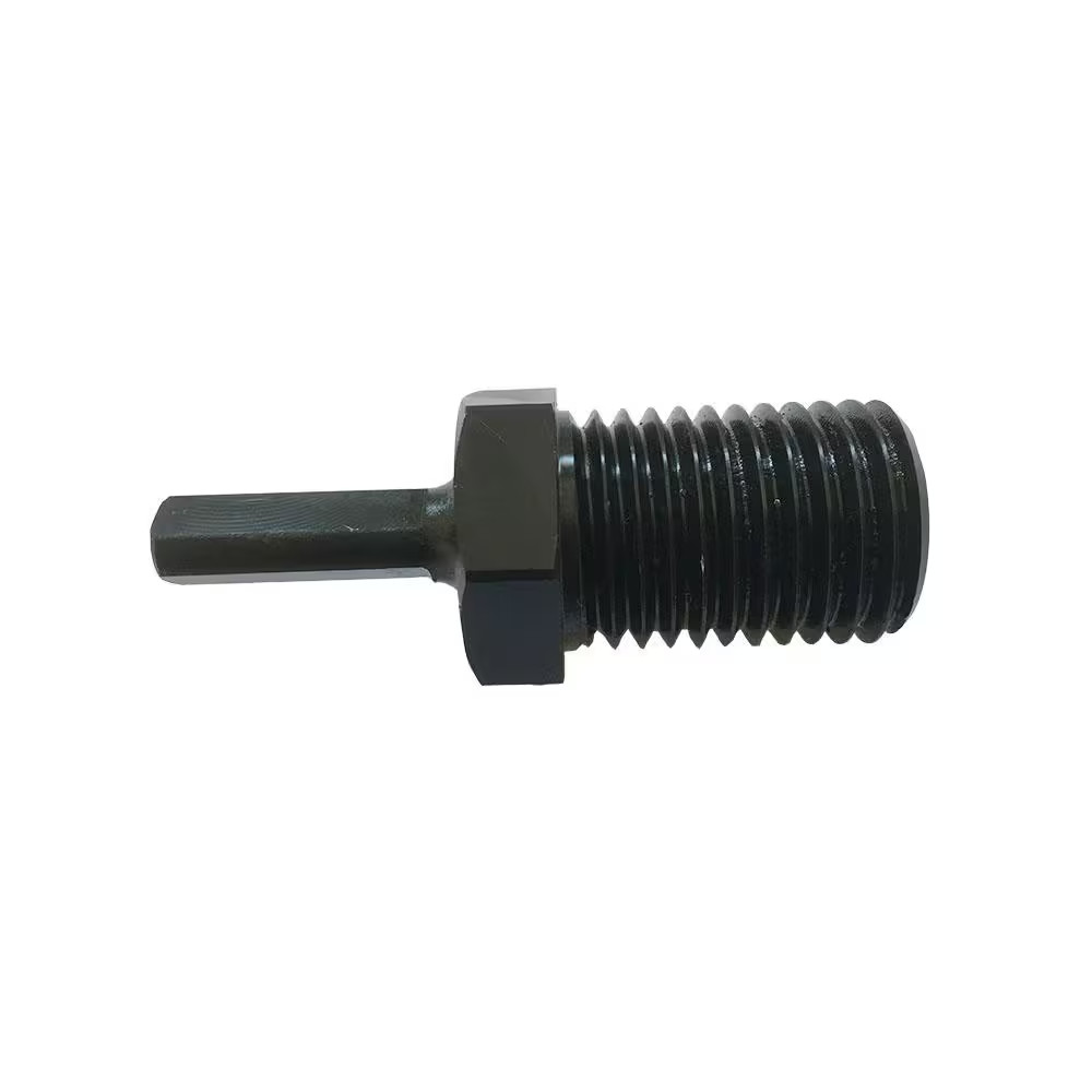 Arbor Adapter for Core Drill Bits, 1-1/4 In. 7 Male to 1/2 In. Shank Adapter Hol