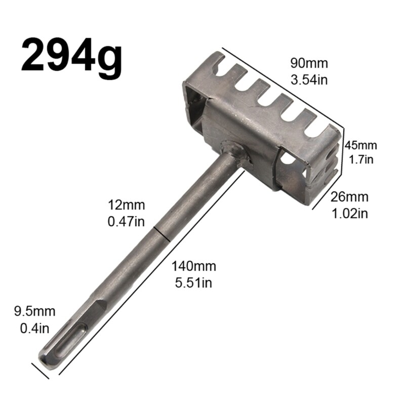 Professional Square Hole Cutter For Wall Mounted Socket Sturdy Alloy Tool