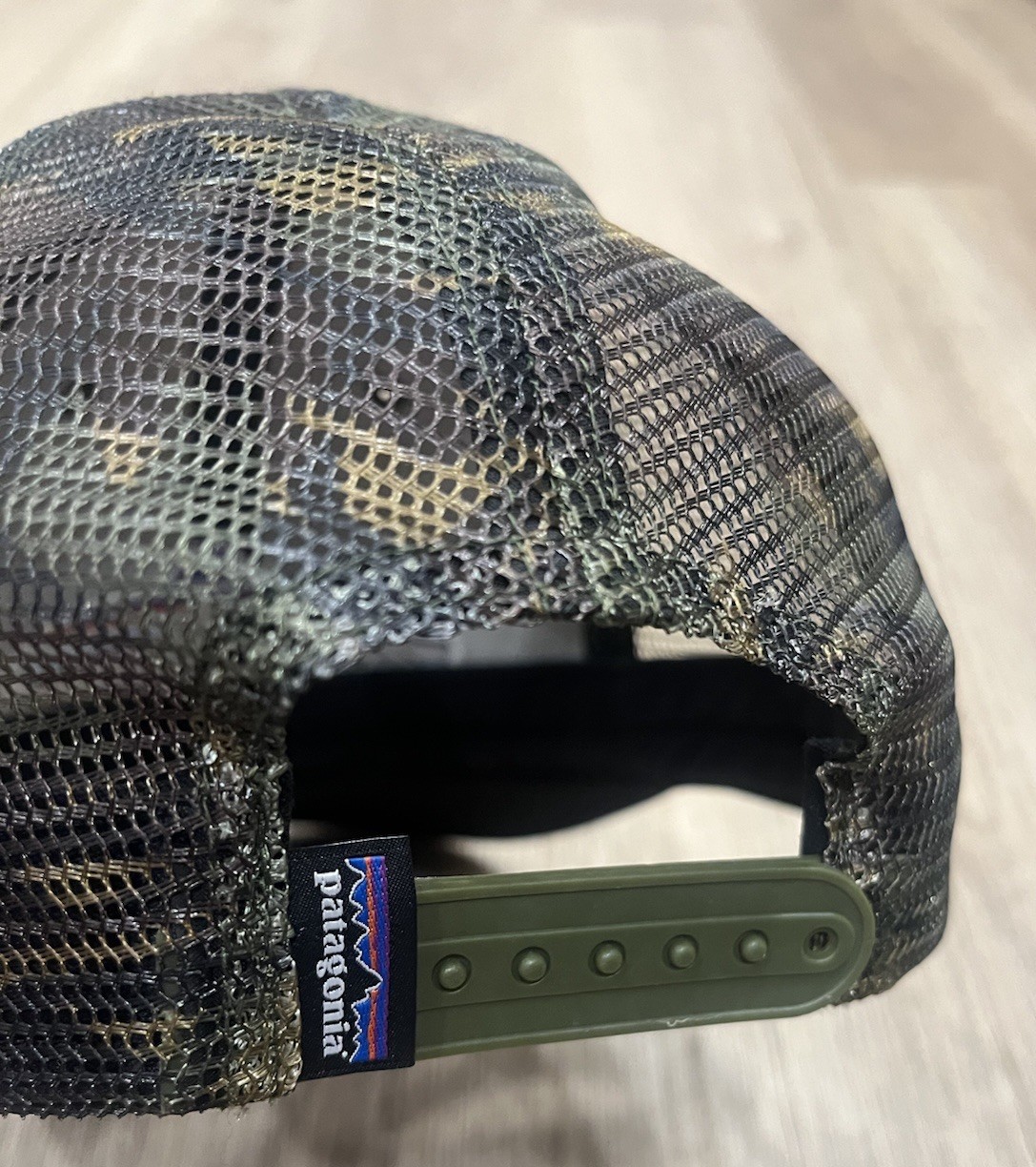 Patagonia Camouflage Trucker Hat Cap Outdoor Mesh Snapback