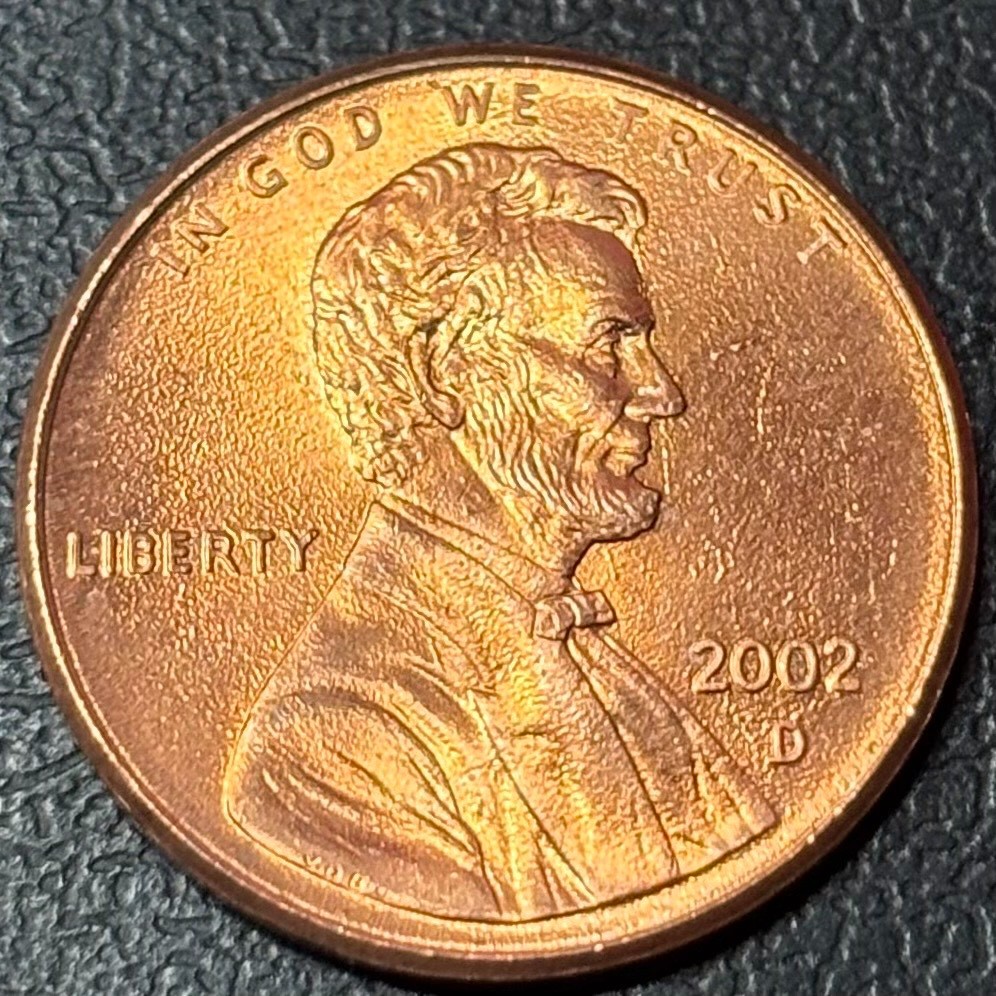 2002-D Lincoln Memorial Cent • Uncirculated BU+ Denver Mint 1C Penny Coin