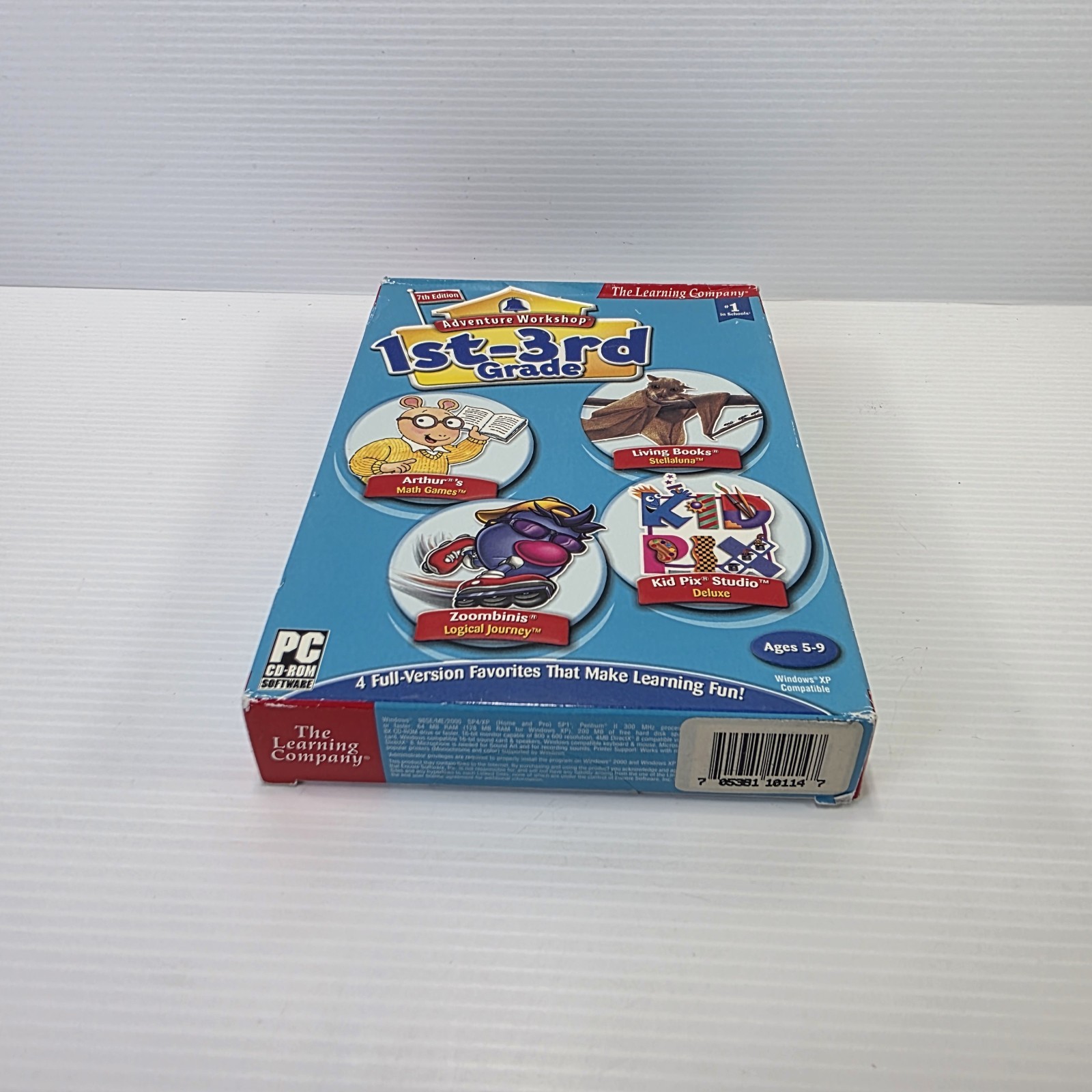 Adventure Workshop 1st–3rd Grade PC/Mac CD – Arthur 7th Ed – Learning Games