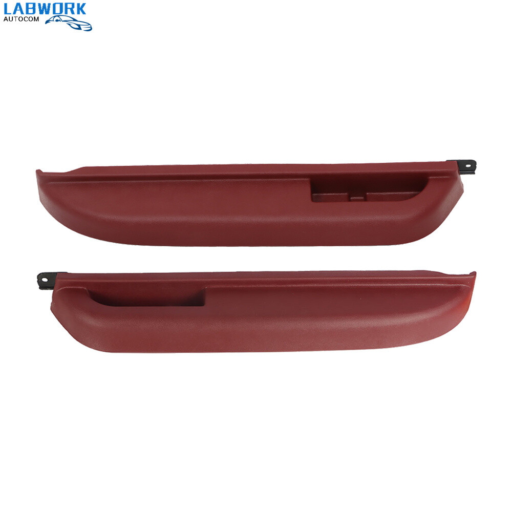 Red Left&Right Side Door Armrest For 90-1994 Chevrolet/GMC Door Panel Handle