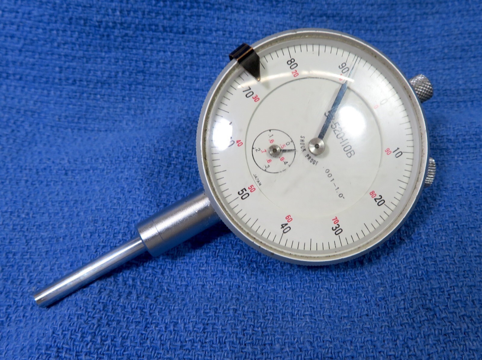 Vintage Dial Indicator .001-.1.0 No. 52-520-110B Japan
